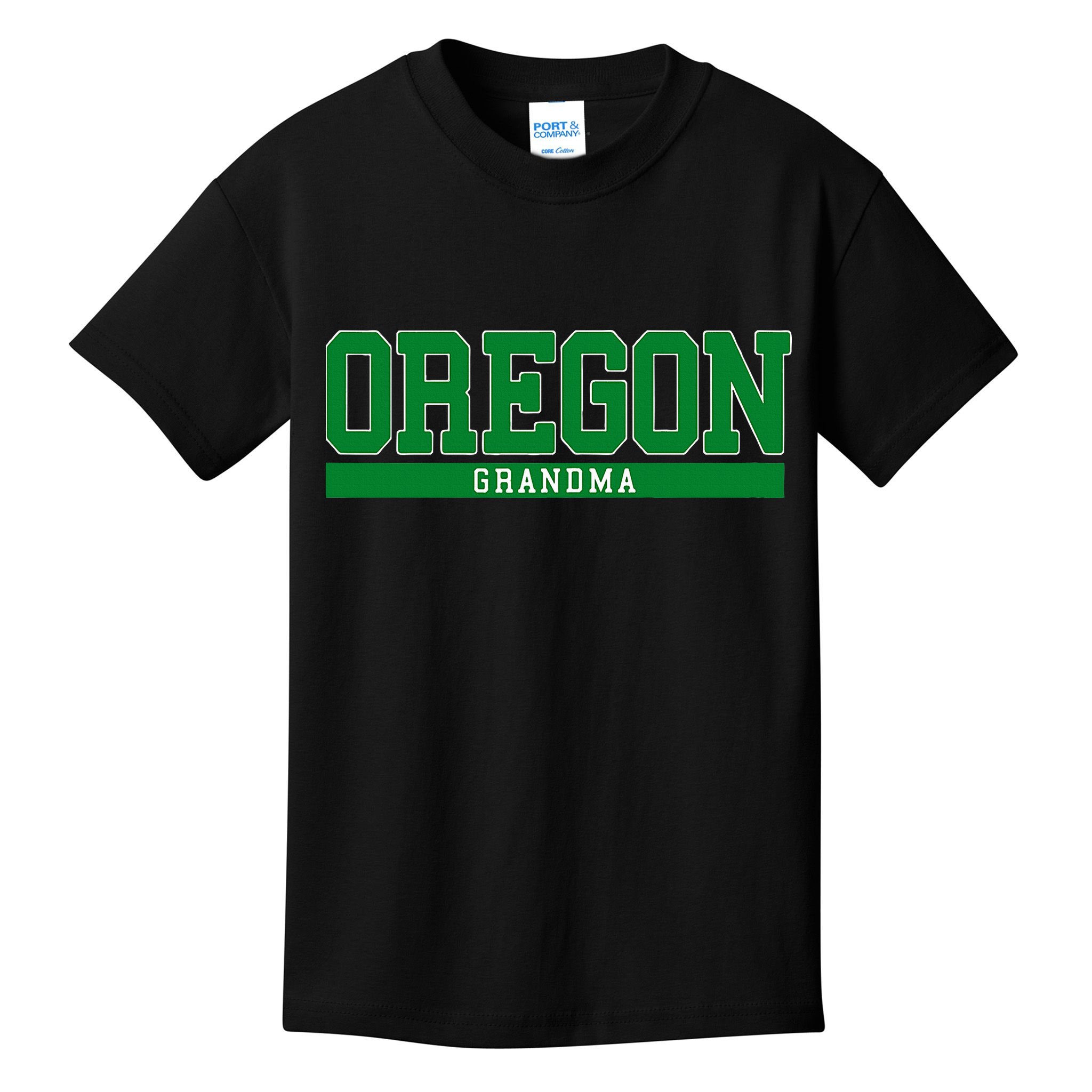 Oregon State Grandma Sports Kids T-Shirt