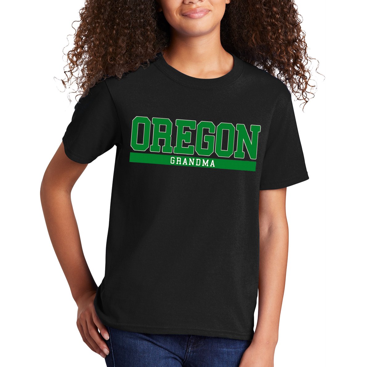 Oregon State Grandma Sports Kids T-Shirt