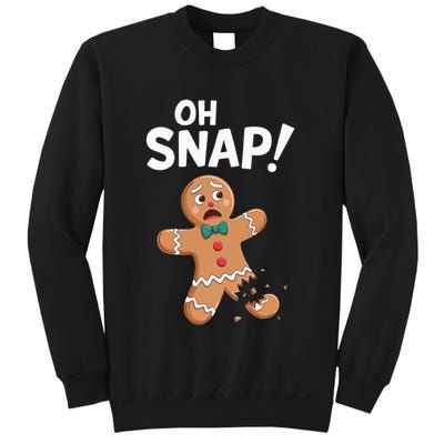 Oh Snap Gingerbread Man Adult Costume Sweatshirt
