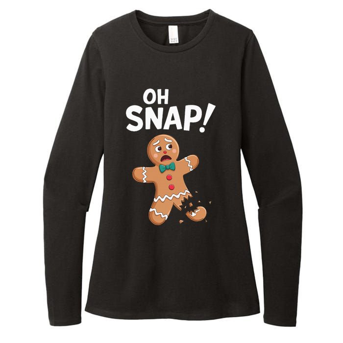 Oh Snap Gingerbread Man Adult Costume Womens CVC Long Sleeve Shirt