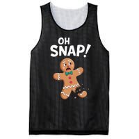 Oh Snap Gingerbread Man Adult Costume Mesh Reversible Basketball Jersey Tank