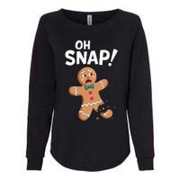 Oh Snap Gingerbread Man Adult Costume Womens California Wash Sweatshirt