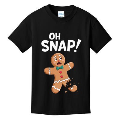 Oh Snap Gingerbread Man Adult Costume Kids T-Shirt