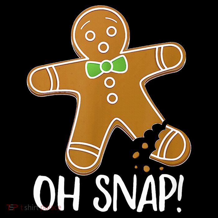 Oh Snap Gingerbread Man Cookie Broken Leg 16 in Basic Backpack