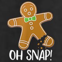 Oh Snap Gingerbread Man Cookie Broken Leg Golf Towel