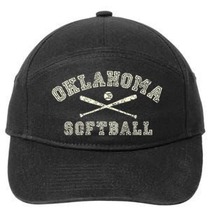 Oklahoma Softball Gear 7-Panel Snapback Hat