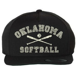 Oklahoma Softball Gear Wool Snapback Cap