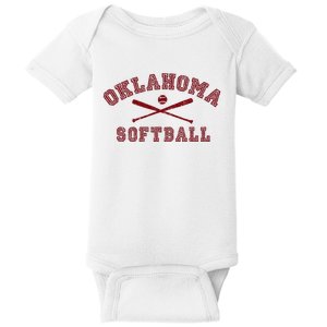 Oklahoma Softball Gear Baby Bodysuit