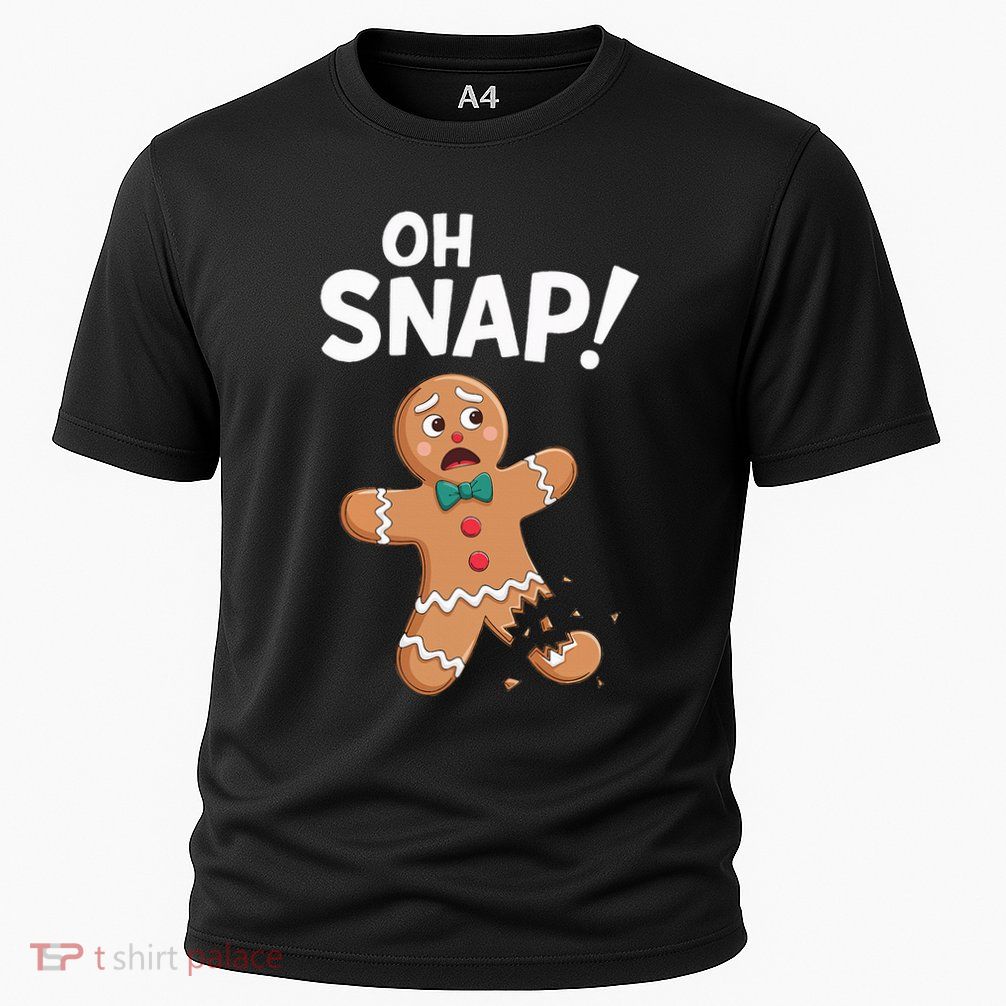 Oh Snap Gingerbread Man Performance Shirt