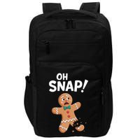 Oh Snap Gingerbread Man Impact Tech Backpack