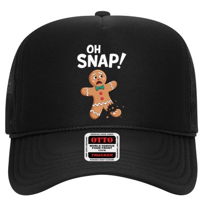 Oh Snap Gingerbread Man Trucker Hat