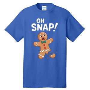 Oh Snap Gingerbread Man Tall T-Shirt