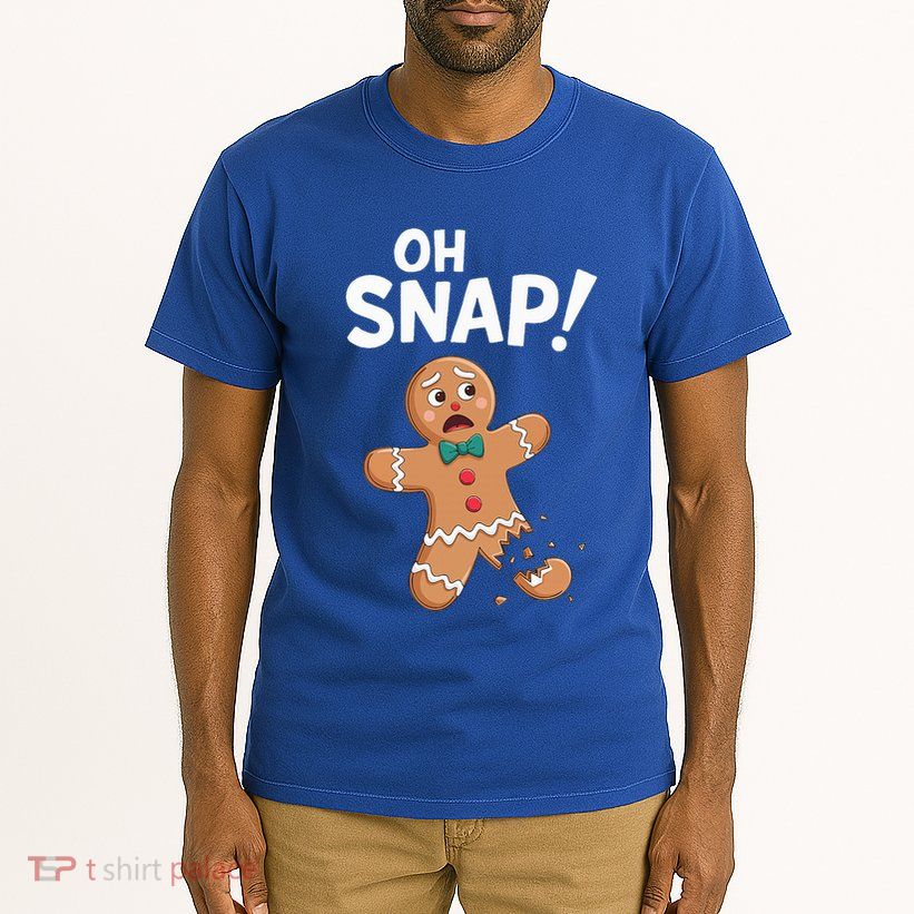 Oh Snap Gingerbread Man Tall T-Shirt