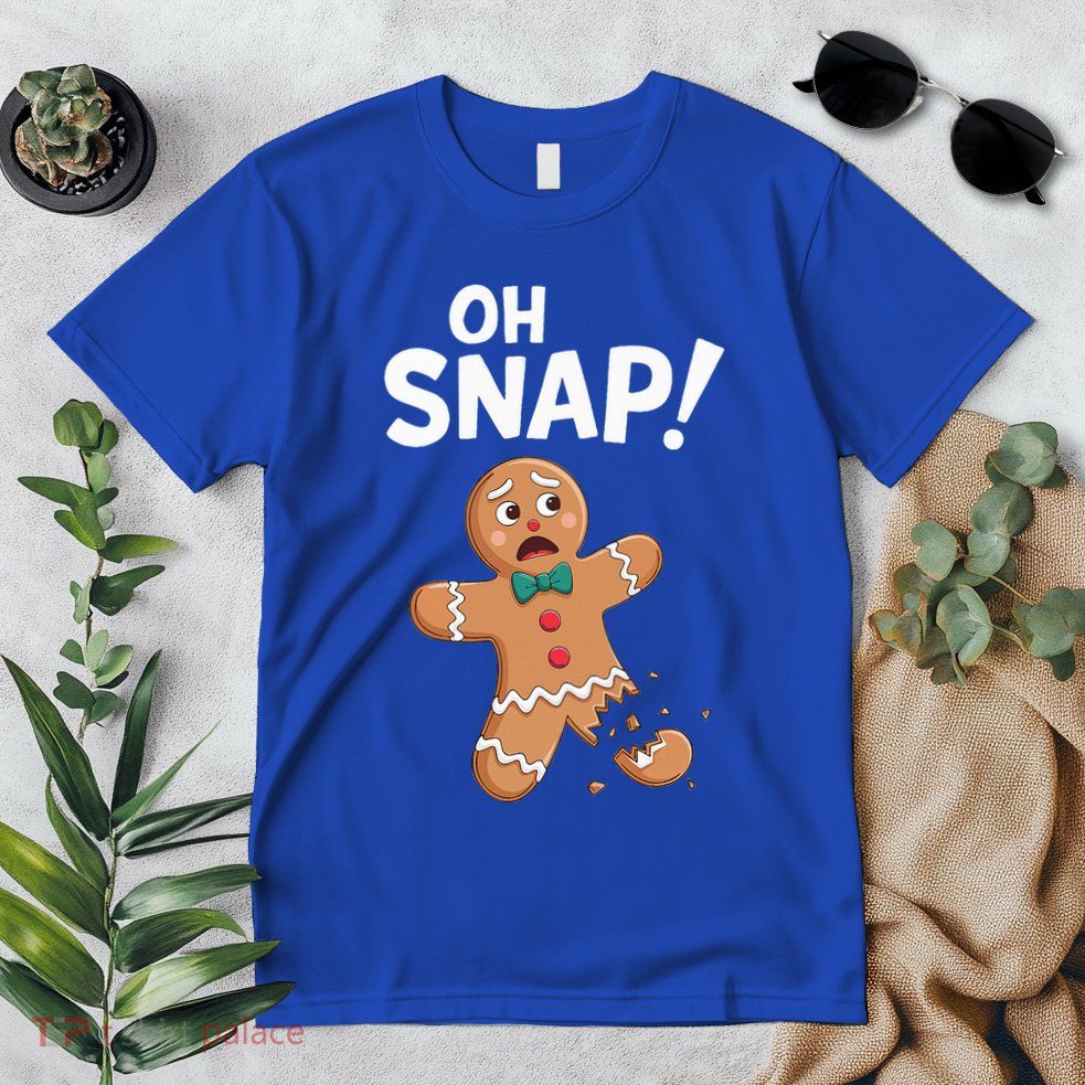 Oh Snap Gingerbread Man Premium T-Shirt