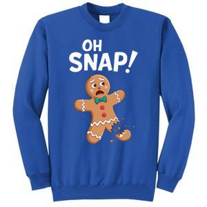 Oh Snap Gingerbread Man Tall Sweatshirt