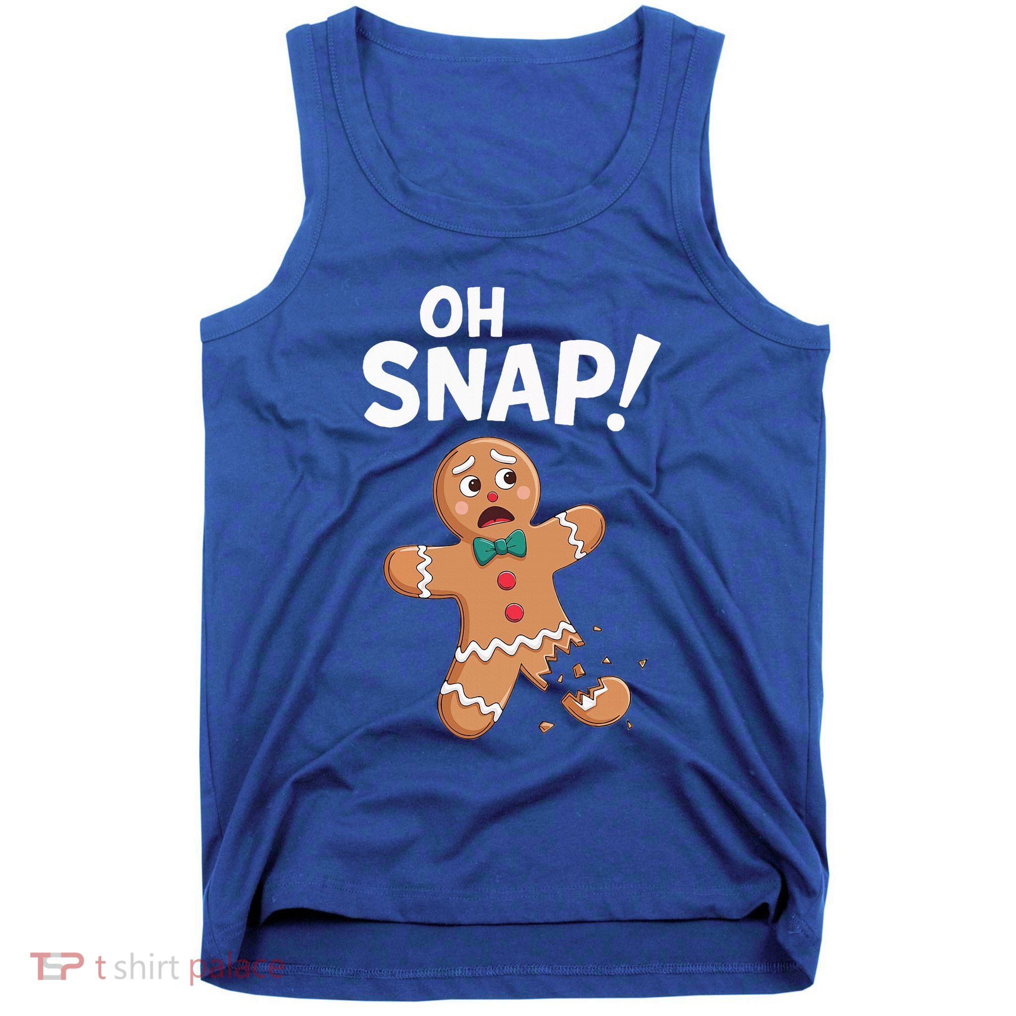 Oh Snap Gingerbread Man Tank Top