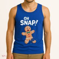 Oh Snap Gingerbread Man Tank Top