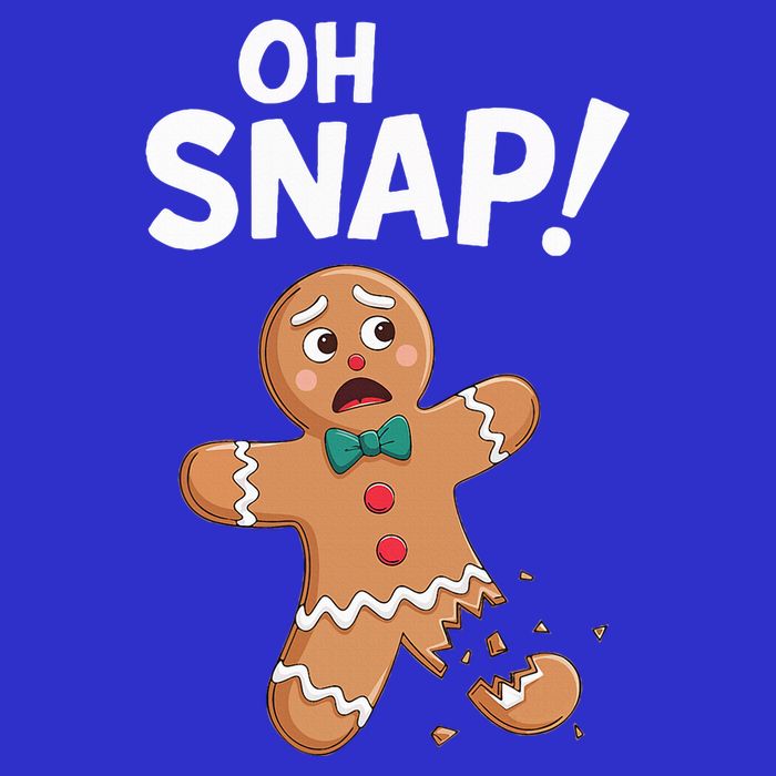 Oh Snap Gingerbread Man Visor