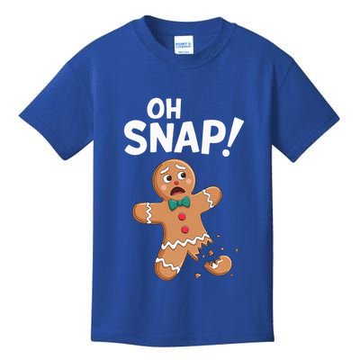 Oh Snap Gingerbread Man Kids T-Shirt