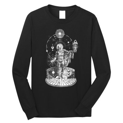 Occult Sacred Geometry Long Sleeve Shirt