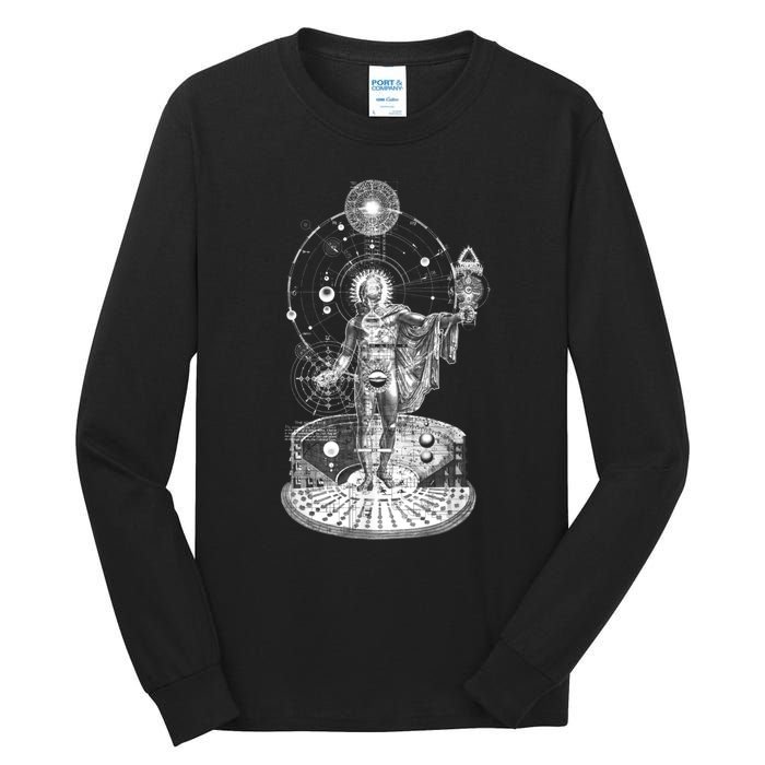 Occult Sacred Geometry Tall Long Sleeve T-Shirt