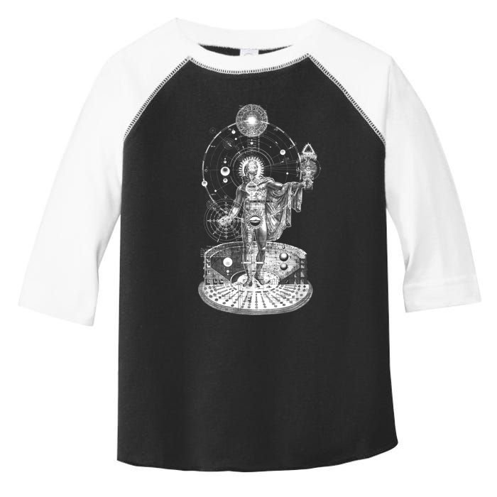 Occult Sacred Geometry Toddler Fine Jersey T-Shirt