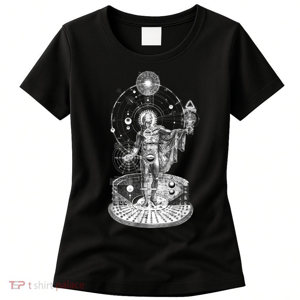 Occult Sacred Geometry Womens T-Shirt