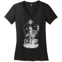 Occult Sacred Geometry Women's V-Neck T-Shirt