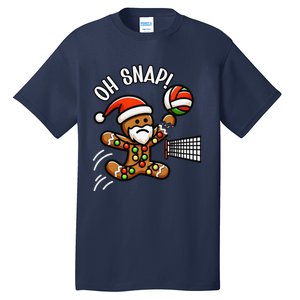 Oh Snap Gingerbreadman Christmas Volleyball Tall T-Shirt