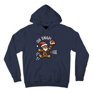 Oh Snap Gingerbreadman Christmas Volleyball Tall Hoodie