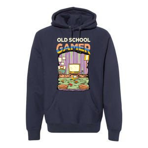 Old School Gamer Premium Hoodie