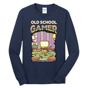 Old School Gamer Tall Long Sleeve T-Shirt