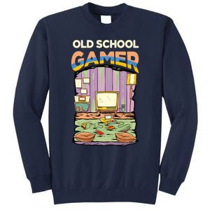 Old School Gamer Tall Sweatshirt