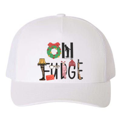 Oh Santa Hat Funny Christmas Story Family Christmas  Yupoong Adult 5-Panel Trucker Hat