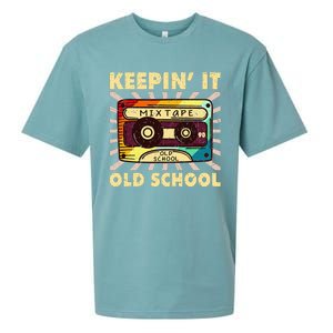 Old School Hip Hop 80s 90s Mixtape Sueded Cloud Jersey T-Shirt