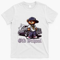 Old School Hip Hop Teddy Bear Lowrider Chicano Culture Cute T-Shirt