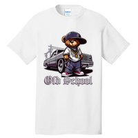 Old School Hip Hop Teddy Bear Lowrider Chicano Culture Cute Tall T-Shirt