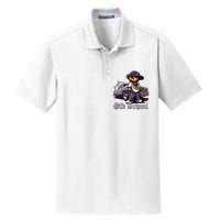 Old School Hip Hop Teddy Bear Lowrider Chicano Culture Cute Dry Zone Grid Polo