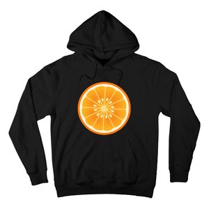 Orange Slice Halloween Costume Fun and Easy Fruit DressUp Hoodie