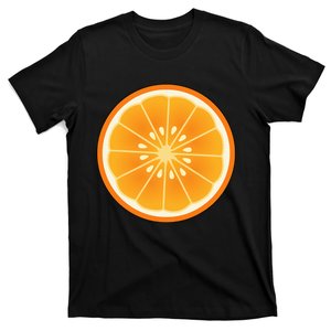 Orange Slice Halloween Costume Fun and Easy Fruit DressUp T-Shirt