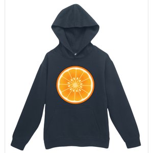 Orange Slice Halloween Costume Fun and Easy Fruit DressUp Urban Pullover Hoodie