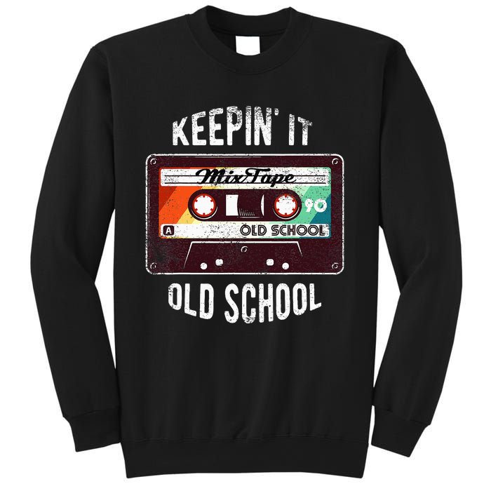 Old School Hip Hop 80s 90s Mixtape Graphic Sweatshirt