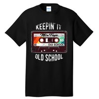 Old School Hip Hop 80s 90s Mixtape Graphic Tall T-Shirt