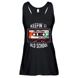 Old School Hip Hop 80s 90s Mixtape Graphic Ladies Essential Flowy Tank