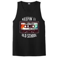 Old School Hip Hop 80s 90s Mixtape Graphic PosiCharge Competitor Tank