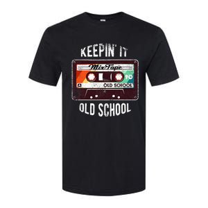 Old School Hip Hop 80s 90s Mixtape Graphic Softstyle CVC T-Shirt