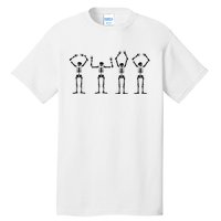 OHIO Skeleton Halloween Funny Ohio State Tall T-Shirt