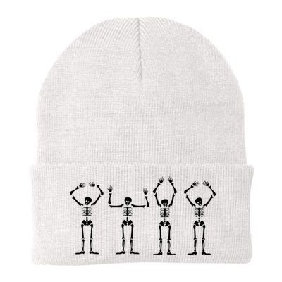 OHIO Skeleton Halloween Funny Ohio State Beanie