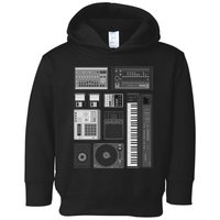 Old School Hip Hop Rap Music Beat Maker Toddler Hoodie