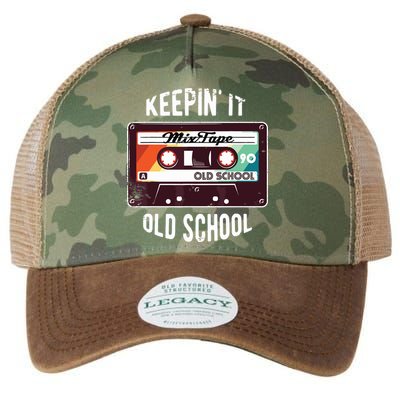 Old School Hip Hop 80s 90s Mixtape Graphic Legacy Tie Dye Trucker Hat